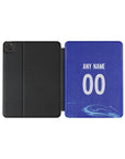 iPad case with the Chelsea 2024-25 Home football shirt design by RIPA Football