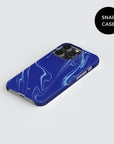 Phone case with the Chelsea 2024-25 Home football shirt design by RIPA Football