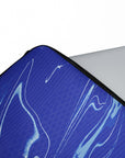 Laptop sleeve with the Chelsea 2024-25 Home football shirt design by RIPA Football