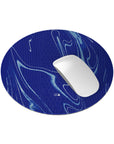 Mouse pad with the Chelsea 2024-25 Home football shirt design by RIPA Football