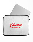 Laptop sleeve with the Chivas Guadalajara 2022-23 Away football shirt design by RIPA Football