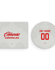Mouse pad with the Chivas Guadalajara 2022-23 Away football shirt design by RIPA Football