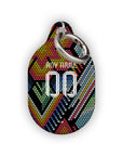 AirTag holder with the Club América 2025-26 Prematch football shirt design by RIPA Football