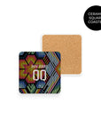 Coaster with the Club América 2025-26 Prematch football shirt design by RIPA Football