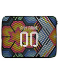 Laptop sleeve with the Club América 2025-26 Prematch football shirt design by RIPA Football