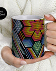 Mug with the Club América 2025-26 Prematch football shirt design by RIPA Football