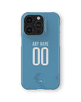 Phone case with the Club Brugge 2025-26 Third football shirt design by RIPA Football