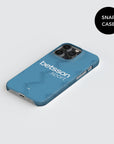 Phone case with the Club Brugge 2025-26 Third football shirt design by RIPA Football