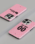 Phone case with the Olimpia 2025-26 Goalkeeper football shirt design by RIPA Football