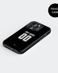 Phone case with the Corinthians 2023-24 Away football shirt design by RIPA Football