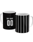 Mug with the Corinthians 2023-24 Away football shirt design by RIPA Football