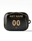 AirPods case with the Corinthians 2025-26 Third football shirt design by RIPA Football