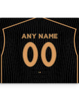 Mouse pad with the Corinthians 2025-26 Third football shirt design by RIPA Football
