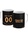 Mug with the Corinthians 2025-26 Third football shirt design by RIPA Football