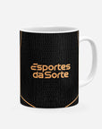 Mug with the Corinthians 2025-26 Third football shirt design by RIPA Football