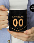 Mug with the Corinthians 2025-26 Third football shirt design by RIPA Football