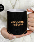 Mug with the Corinthians 2025-26 Third football shirt design by RIPA Football