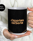 Mug with the Corinthians 2025-26 Third football shirt design by RIPA Football