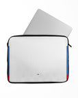 Laptop sleeve with the Cruz Azul 2022-23 Away football shirt design by RIPA Football
