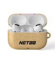 AirPods case with the Crystal Palace 2025-26 Away football shirt design by RIPA Football
