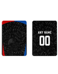 iPad case with the Crystal Palace 2026-27 Away football shirt design by RIPA Football