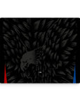 Mouse pad with the Crystal Palace 2026-27 Away football shirt design by RIPA Football