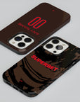Phone case with the Dinamo București 2026-27 Third football shirt design by RIPA Football