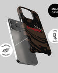 Phone case with the Dinamo București 2026-27 Third football shirt design by RIPA Football