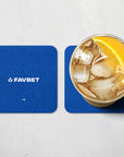 Coaster with the Dinamo Zagreb 2026-27 Home football shirt design by RIPA Football