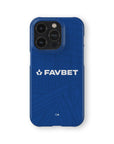 Phone case with the Dinamo Zagreb 2026-27 Home football shirt design by RIPA Football