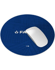 Mouse pad with the Dinamo Zagreb 2026-27 Home football shirt design by RIPA Football