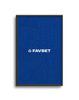 Print with the Dinamo Zagreb 2026-27 Home football shirt design by RIPA Football