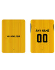 iPad case with the Dynamo Dresden 2026-27 Home football shirt design by RIPA Football