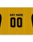 Mouse pad with the Dynamo Dresden 2026-27 Home football shirt design by RIPA Football