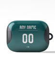AirPods case with the Emelec 2026 Third football shirt design by RIPA Football