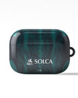 AirPods case with the Emelec 2026 Third football shirt design by RIPA Football