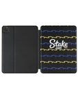 iPad case with the Everton 2025-26 Third football shirt design by RIPA Football