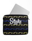 Laptop sleeve with the Everton 2025-26 Third football shirt design by RIPA Football