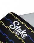 Laptop sleeve with the Everton 2025-26 Third football shirt design by RIPA Football