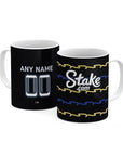Mug with the Everton 2025-26 Third football shirt design by RIPA Football