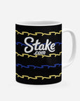 Mug with the Everton 2025-26 Third football shirt design by RIPA Football
