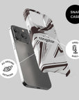 Phone case with the St. Pauli 2026-27 Away football shirt design by RIPA Football