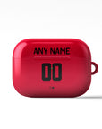 AirPods case with the Utrecht 2025-26 Fourth football shirt design by RIPA Football