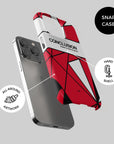Phone case with the Utrecht 2025-26 Fourth football shirt design by RIPA Football