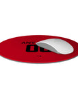 Mouse pad with the Utrecht 2025-26 Fourth football shirt design by RIPA Football