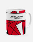 Mug with the Utrecht 2025-26 Fourth football shirt design by RIPA Football