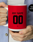 Mug with the Utrecht 2025-26 Fourth football shirt design by RIPA Football