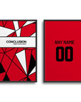 Print with the Utrecht 2025-26 Fourth football shirt design by RIPA Football