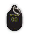 AirTag holder with the Fenerbahçe 2023-24 Home football shirt design by RIPA Football