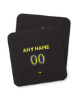 Coaster with the Fenerbahçe 2023-24 Home football shirt design by RIPA Football